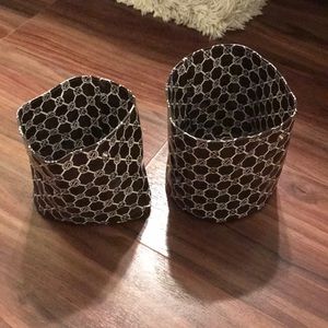 Henri Bendel round snap in bags